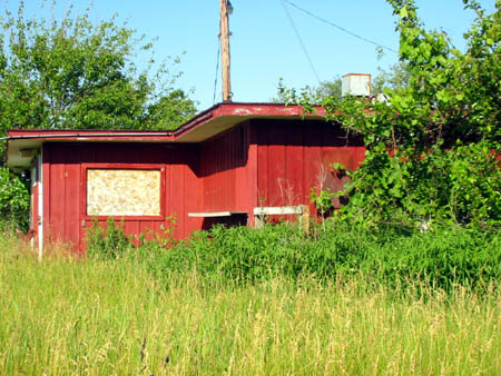 M-60 Drive-In Theatre - Projection - Photo From Water Winter Wonderland (newer photo)